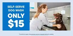 Petvalu SELF-SERVE DOG WASH ONLY $15 offer