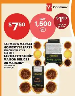Valu-mart TARTELETTES GOÛT MAISON DÉLICES DU MARCHÉ offer