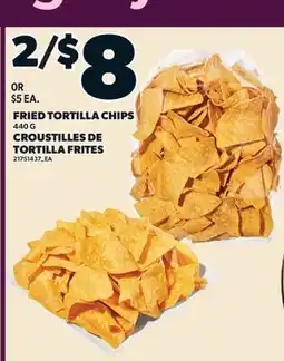 Valu-mart CROUSTILLES DE TORTILLA FRITES offer