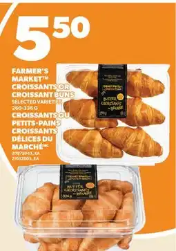 Valu-mart CROISSANTS OU PETITS-PAINS CROISSANTS DÉLICES DU MARCHÉ offer