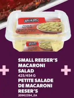 Valu-mart PETITE SALADE DE MACARONI RESER'S, 425/454 G offer