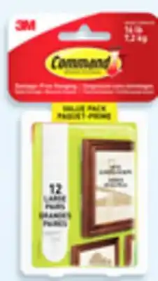 Walmart 3M Command value packs offer