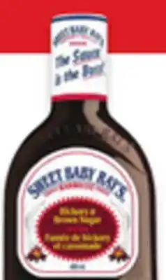 Walmart Sweet Baby Ray's barbecue sauce offer
