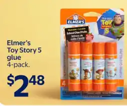 Walmart Elmer's Toy Story 5 glue offer