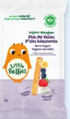 Walmart Little Bellies baby organic pick-me sticks snacks offer