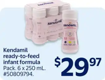 Walmart Kendamil ready-to-feed infant formula offer