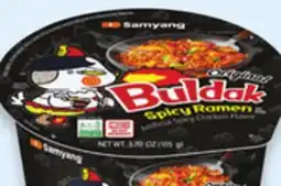 Walmart Samyang Buldak ramen noodles offer