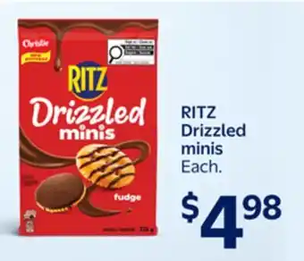 Walmart RITZ Drizzled minis offer