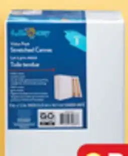 Walmart Hello Hobby stretched canvases offer