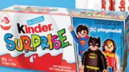 Walmart Kinder Chocolate 6-pack or Kinder Surprise' 3-pack offer