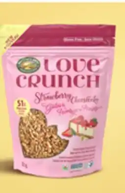 Walmart Nature's Path Love Crunch organic protein strawberry cheesecake granola offer