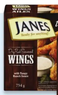 Walmart Janes Ultimates chicken Wings or Bites offer
