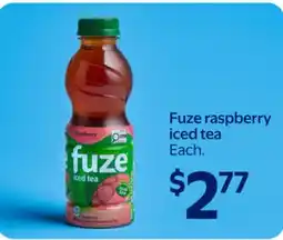 Walmart Fuze raspberry iced tea offer