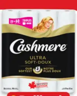 Walmart Cashmere Ultra Soft 20=60, 198 sheets offer