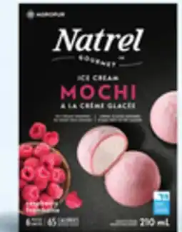 Walmart Natrel raspberry ice cream mochi 6-pack or lactose free ice cream offer
