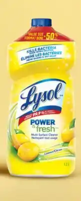 Walmart Lysol multi-surface pours offer