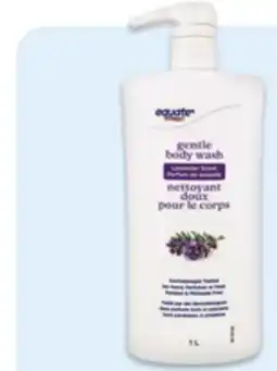 Walmart Equate lavender or aloe vera body wash offer