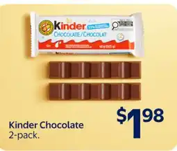 Walmart Kinder Chocolate offer