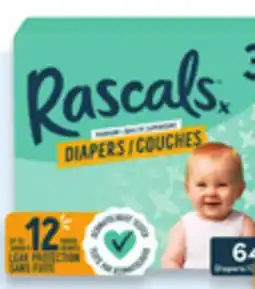 Walmart Rascals premium superpack diapers offer