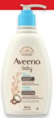 Walmart Aveeno Baby daily wash and shampoo or cream offer