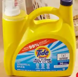 Walmart Tide Simply laundry detergent offer