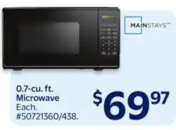 Walmart 0.7-cu. ft. Microwave offer