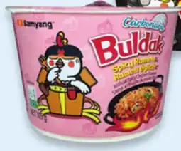 Walmart Samyang Buldak ramen noodles offer