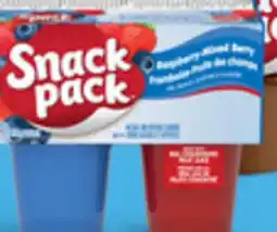 Walmart Snack Pack puddings offer