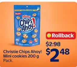 Walmart Christie Chips Ahoy! Mini cookies offer