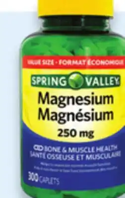 Walmart Spring Valley magnesium offer