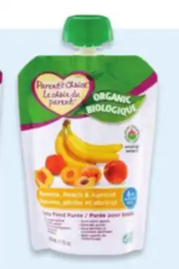 Walmart Parent's Choice organic baby food purée offer