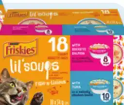 Walmart Friskies Li'l Soups cat treats variety pack offer