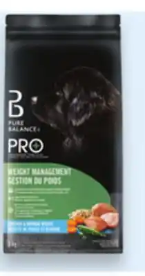 Walmart Pure Balance large breed dry dog food offer