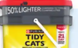 Walmart Tidy Cats LightWeight multi-cat clumping cat litter offer