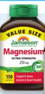 Walmart Jamieson magnesium ultra strength 150s offer