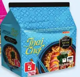 Walmart Thai Chef instant noodles 5-pack offer