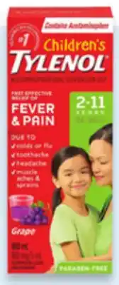 Walmart Children's Tylenol Easy Dissolve powder or liquid offer
