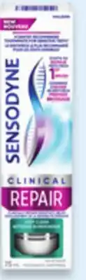 Walmart Sensodyne Clinical Repair toothpaste offer