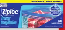 Walmart Ziploc sandwich or freezer bags mega pack offer