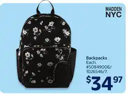 Walmart Backpacks offer