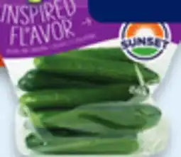 Walmart Sunset mini cucumbers offer
