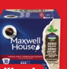 Walmart Maxwell House pods 30s offer