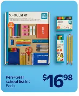 Walmart Pen+Gear school list kit offer