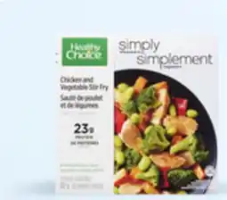 Walmart Healthy Choice Simply Steamers frozen entrees offer