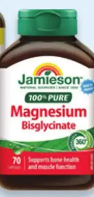 Walmart Jamieson magnesium bisglycinate offer