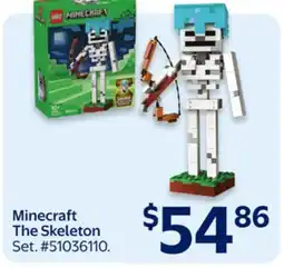 Walmart Minecraft The Skeleton offer