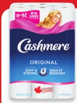 Walmart Cashmere Original bathroom tissue sheets or Ultra Soft 20 = 60, 198 sheets offer
