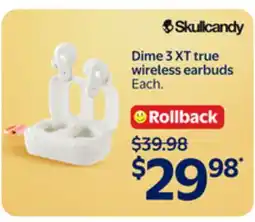 Walmart Dime 3 XT true wireless earbuds offer