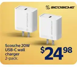 Walmart Scosche 20W USB-C wall charger offer