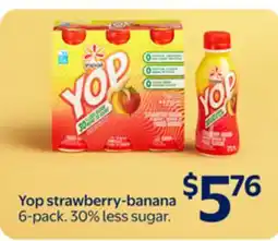 Walmart Yop strawberry-banana offer